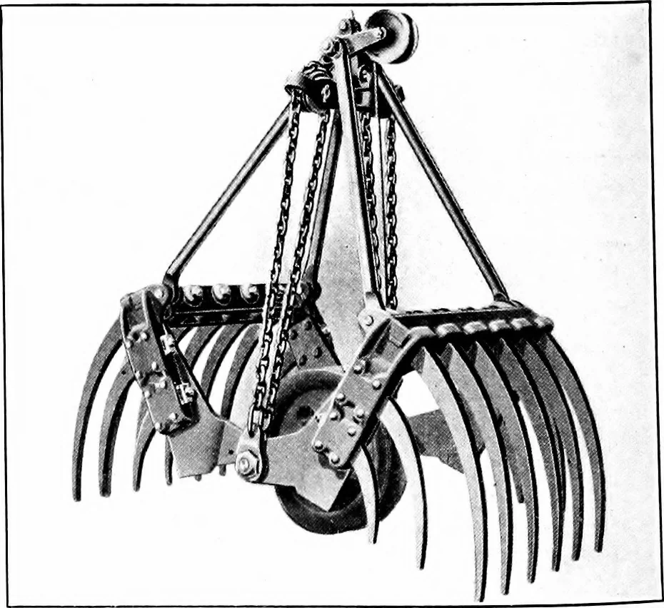 An illustration from Material handling cyclopedia; a reference book covering definitions, descriptions, illustrations and methods of use of material handling machines employed in industry, 1921, leaf 319
