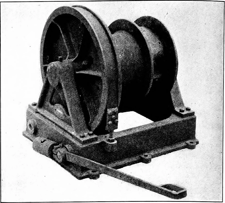 An illustration from Material handling cyclopedia; a reference book covering definitions, descriptions, illustrations and methods of use of material handling machines employed in industry, 1921, leaf 321