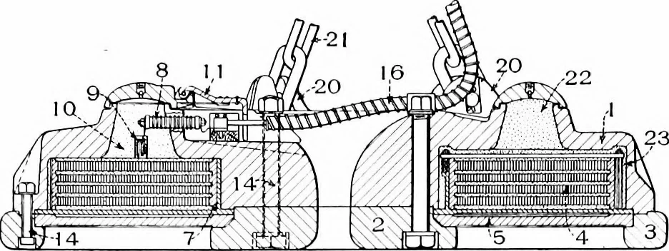 An illustration from Material handling cyclopedia; a reference book covering definitions, descriptions, illustrations and methods of use of material handling machines employed in industry, 1921, leaf 323