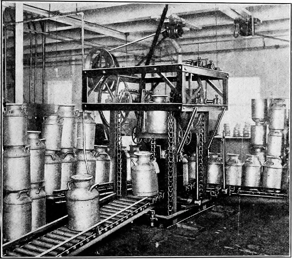 An illustration from Material handling cyclopedia; a reference book covering definitions, descriptions, illustrations and methods of use of material handling machines employed in industry, 1921, leaf 348