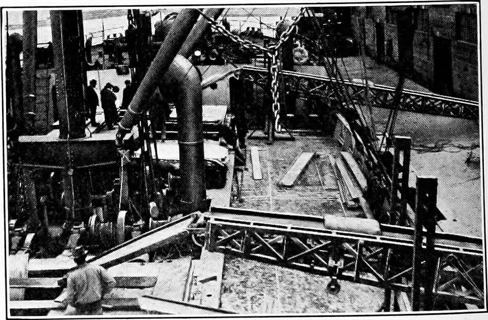 An illustration from Material handling cyclopedia; a reference book covering definitions, descriptions, illustrations and methods of use of material handling machines employed in industry, 1921, leaf 383