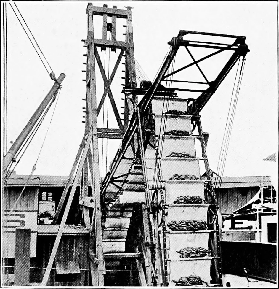 An illustration from Material handling cyclopedia; a reference book covering definitions, descriptions, illustrations and methods of use of material handling machines employed in industry, 1921, leaf 411