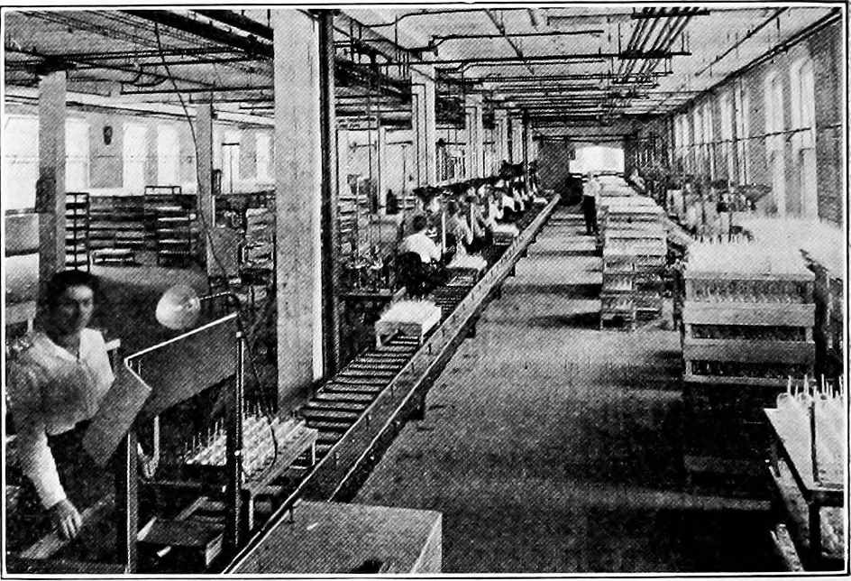 An illustration from Material handling cyclopedia; a reference book covering definitions, descriptions, illustrations and methods of use of material handling machines employed in industry, 1921, leaf 411