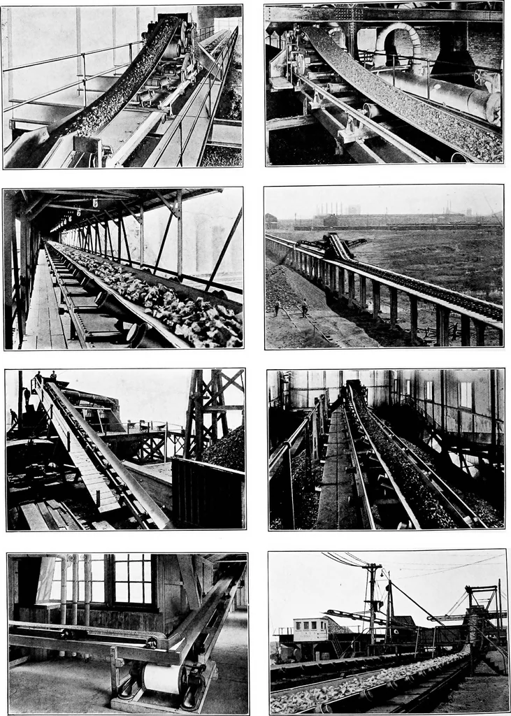 An illustration from Material handling cyclopedia; a reference book covering definitions, descriptions, illustrations and methods of use of material handling machines employed in industry, 1921, leaf 427