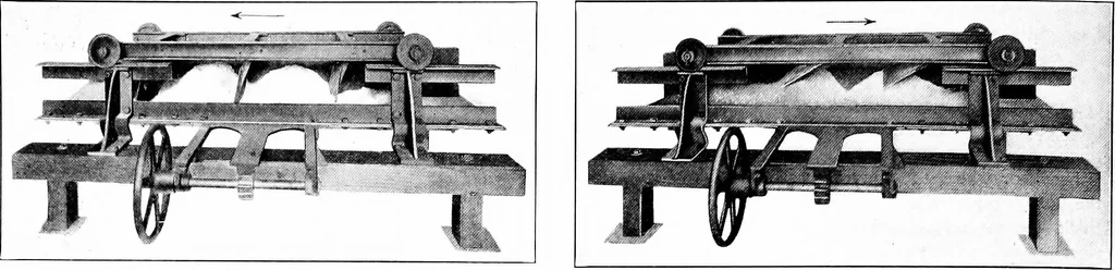 An illustration from Material handling cyclopedia; a reference book covering definitions, descriptions, illustrations and methods of use of material handling machines employed in industry, 1921, leaf 437