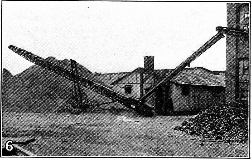 An illustration from Material handling cyclopedia; a reference book covering definitions, descriptions, illustrations and methods of use of material handling machines employed in industry, 1921, leaf 446