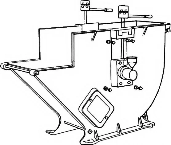 An illustration from Material handling cyclopedia; a reference book covering definitions, descriptions, illustrations and methods of use of material handling machines employed in industry, 1921, leaf 453