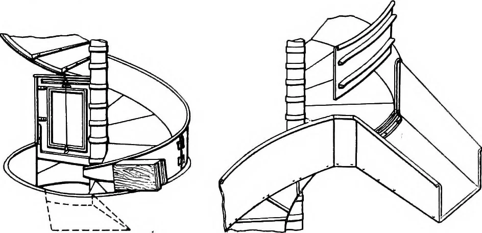 An illustration from Material handling cyclopedia; a reference book covering definitions, descriptions, illustrations and methods of use of material handling machines employed in industry, 1921, leaf 468