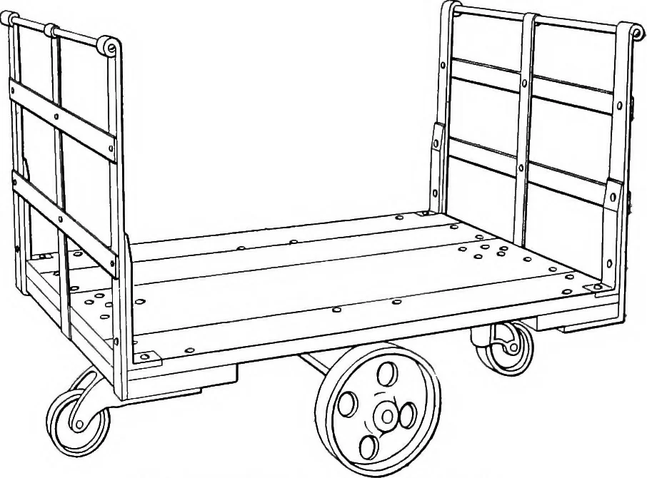 An illustration from Material handling cyclopedia; a reference book covering definitions, descriptions, illustrations and methods of use of material handling machines employed in industry, 1921, leaf 528