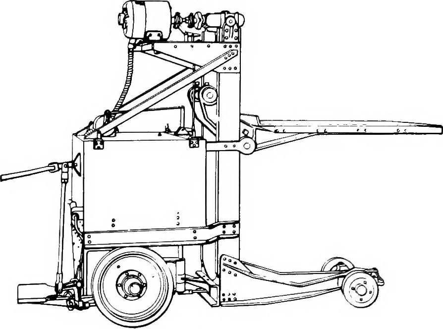 An illustration from Material handling cyclopedia; a reference book covering definitions, descriptions, illustrations and methods of use of material handling machines employed in industry, 1921, leaf 533