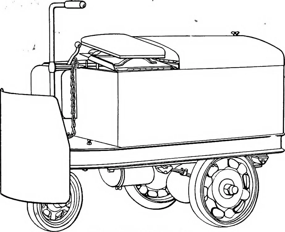 An illustration from Material handling cyclopedia; a reference book covering definitions, descriptions, illustrations and methods of use of material handling machines employed in industry, 1921, leaf 538