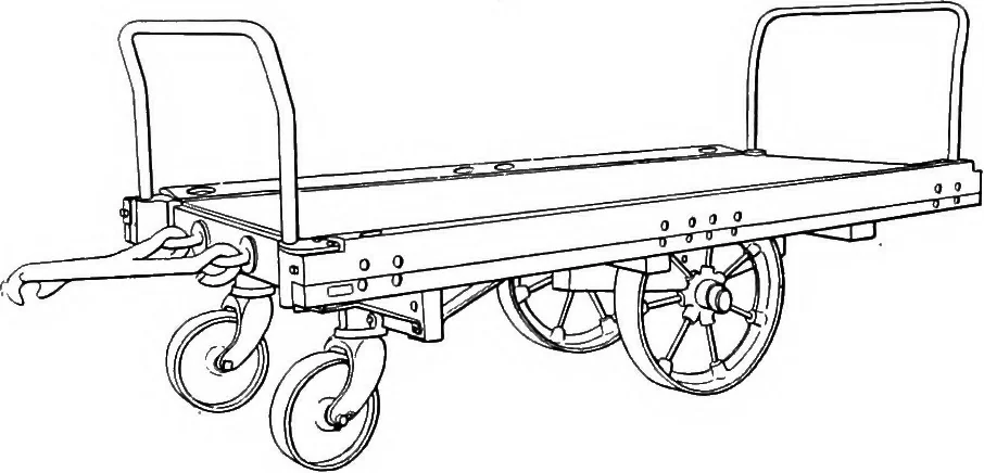 An illustration from Material handling cyclopedia; a reference book covering definitions, descriptions, illustrations and methods of use of material handling machines employed in industry, 1921, leaf 543