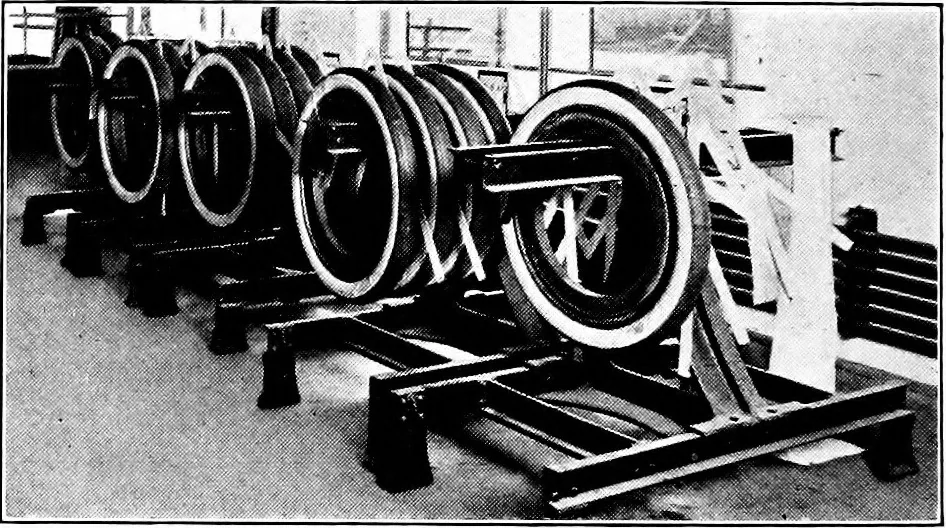 An illustration from Material handling cyclopedia; a reference book covering definitions, descriptions, illustrations and methods of use of material handling machines employed in industry, 1921, leaf 545