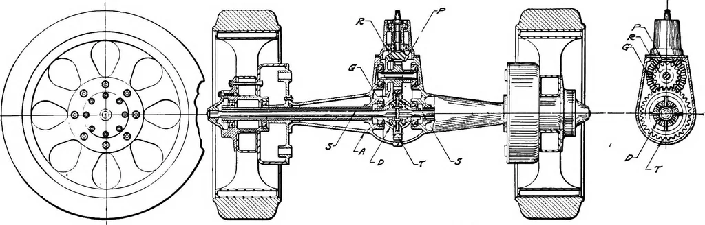 An illustration from Material handling cyclopedia; a reference book covering definitions, descriptions, illustrations and methods of use of material handling machines employed in industry, 1921, leaf 561
