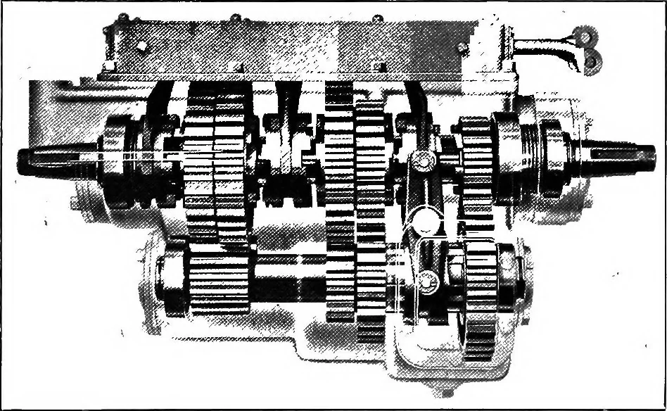 An illustration from Material handling cyclopedia; a reference book covering definitions, descriptions, illustrations and methods of use of material handling machines employed in industry, 1921, leaf 564