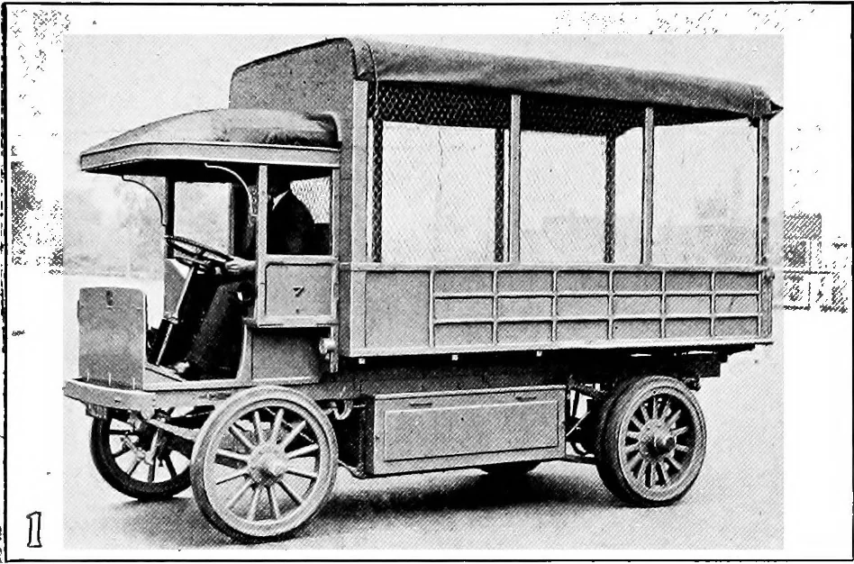 An illustration from Material handling cyclopedia; a reference book covering definitions, descriptions, illustrations and methods of use of material handling machines employed in industry, 1921, leaf 579