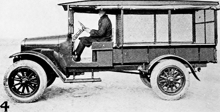 An illustration from Material handling cyclopedia; a reference book covering definitions, descriptions, illustrations and methods of use of material handling machines employed in industry, 1921, leaf 579
