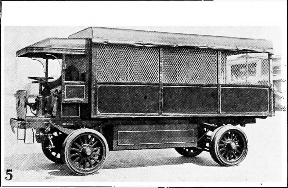 An illustration from Material handling cyclopedia; a reference book covering definitions, descriptions, illustrations and methods of use of material handling machines employed in industry, 1921, leaf 579