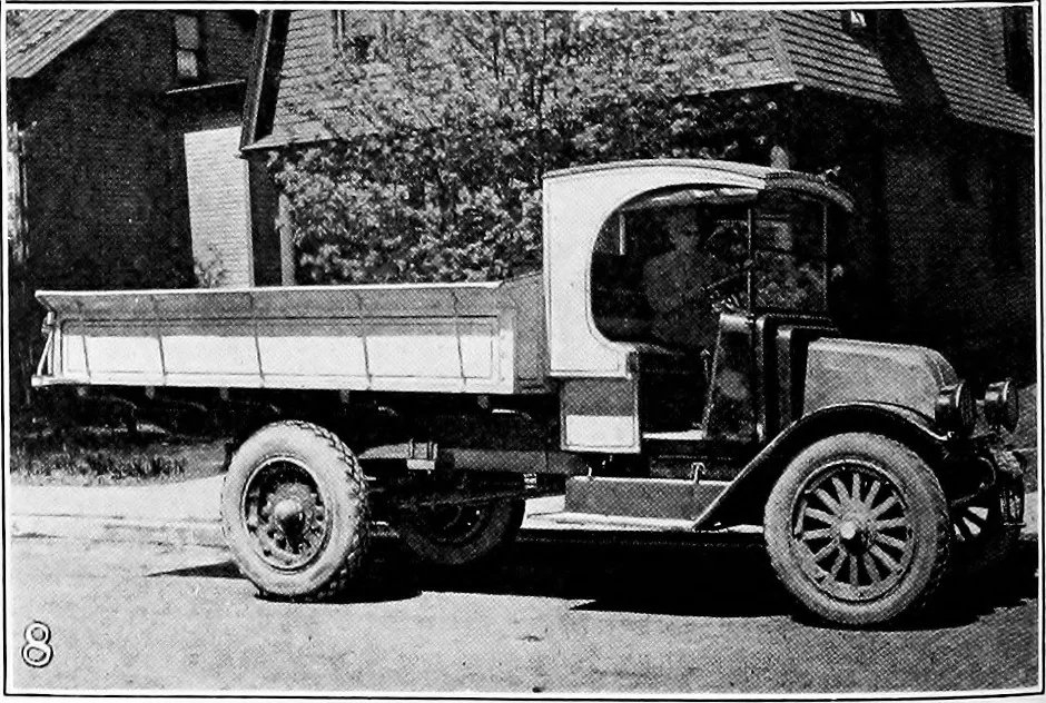 An illustration from Material handling cyclopedia; a reference book covering definitions, descriptions, illustrations and methods of use of material handling machines employed in industry, 1921, leaf 579