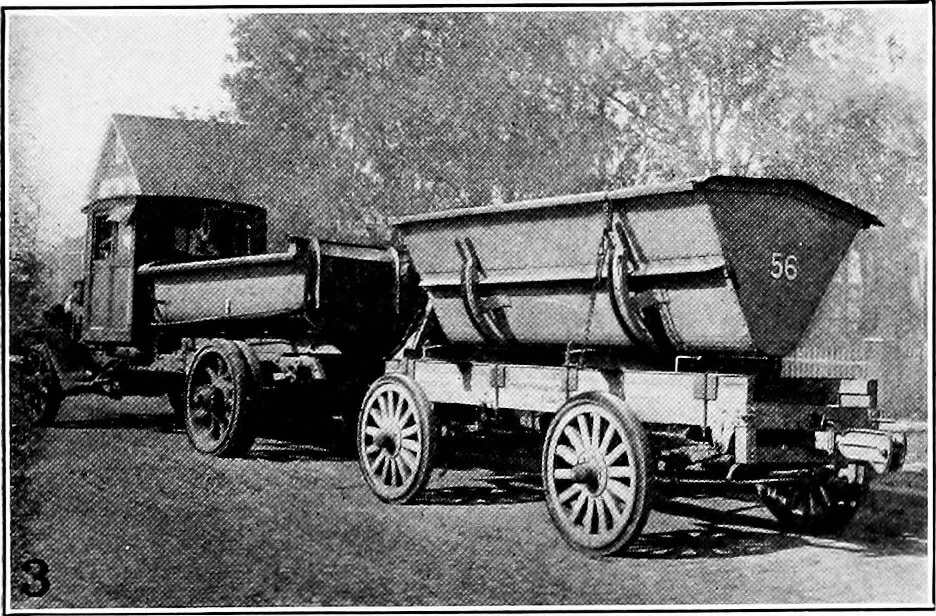 An illustration from Material handling cyclopedia; a reference book covering definitions, descriptions, illustrations and methods of use of material handling machines employed in industry, 1921, leaf 583