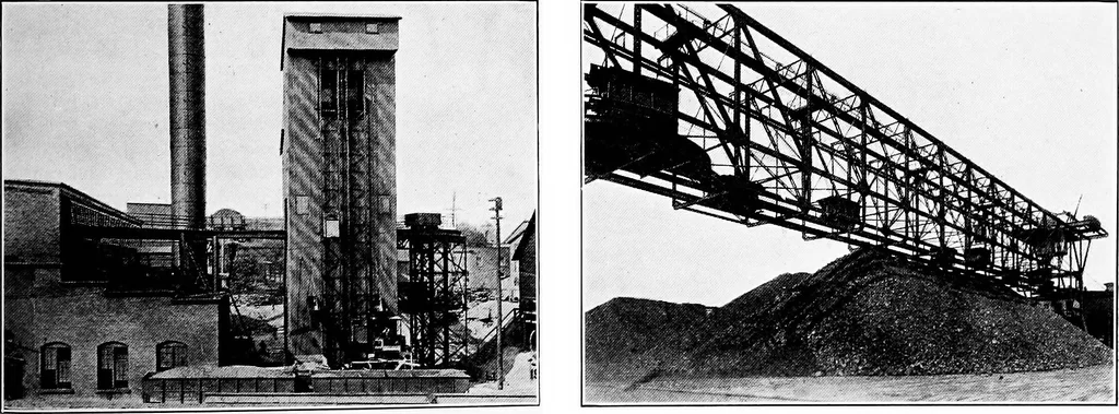 An illustration from Material handling cyclopedia; a reference book covering definitions, descriptions, illustrations and methods of use of material handling machines employed in industry, 1921, leaf 600