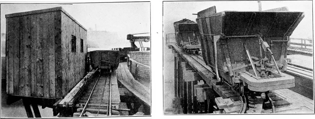 An illustration from Material handling cyclopedia; a reference book covering definitions, descriptions, illustrations and methods of use of material handling machines employed in industry, 1921, leaf 600