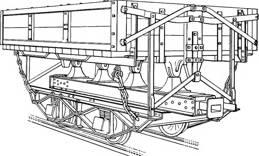 An illustration from Material handling cyclopedia; a reference book covering definitions, descriptions, illustrations and methods of use of material handling machines employed in industry, 1921, leaf 603