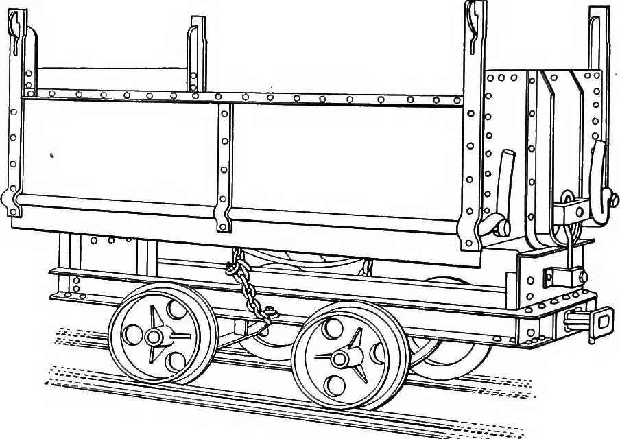An illustration from Material handling cyclopedia; a reference book covering definitions, descriptions, illustrations and methods of use of material handling machines employed in industry, 1921, leaf 604