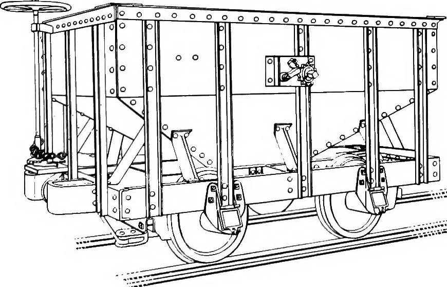 An illustration from Material handling cyclopedia; a reference book covering definitions, descriptions, illustrations and methods of use of material handling machines employed in industry, 1921, leaf 605