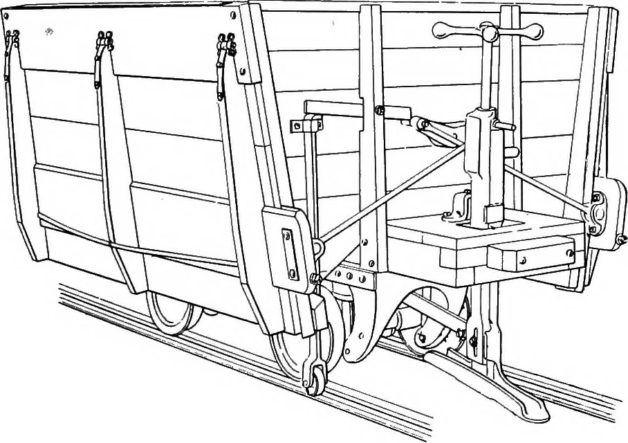 An illustration from Material handling cyclopedia; a reference book covering definitions, descriptions, illustrations and methods of use of material handling machines employed in industry, 1921, leaf 606