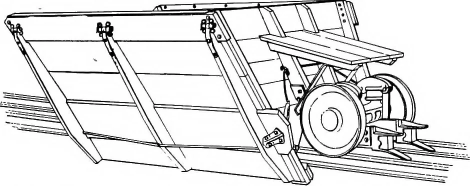 An illustration from Material handling cyclopedia; a reference book covering definitions, descriptions, illustrations and methods of use of material handling machines employed in industry, 1921, leaf 606