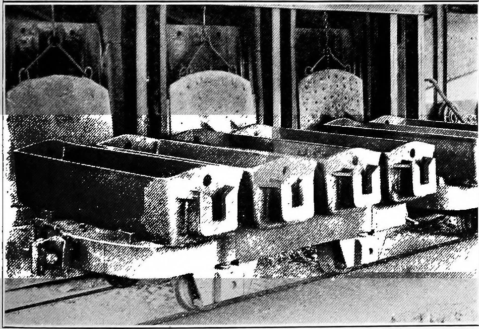 An illustration from Material handling cyclopedia; a reference book covering definitions, descriptions, illustrations and methods of use of material handling machines employed in industry, 1921, leaf 608