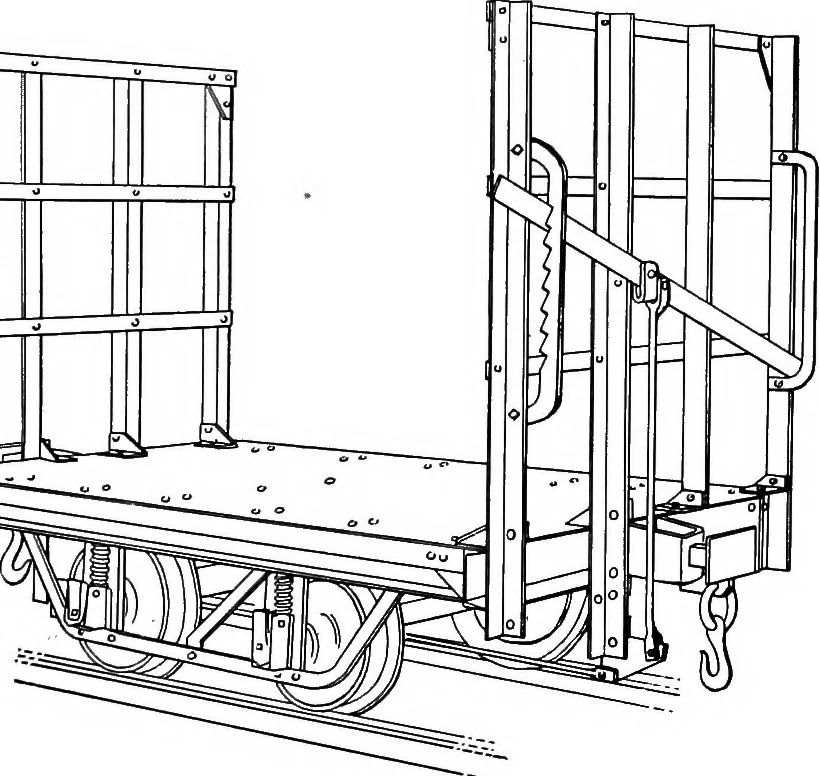 An illustration from Material handling cyclopedia; a reference book covering definitions, descriptions, illustrations and methods of use of material handling machines employed in industry, 1921, leaf 614