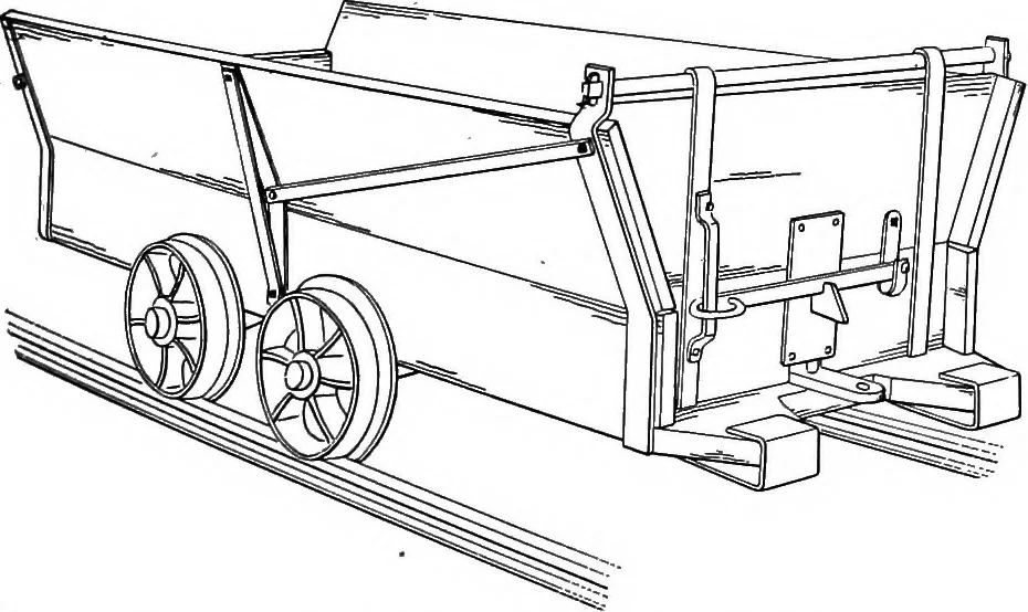 An illustration from Material handling cyclopedia; a reference book covering definitions, descriptions, illustrations and methods of use of material handling machines employed in industry, 1921, leaf 618