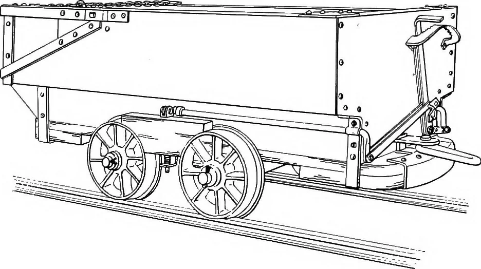 An illustration from Material handling cyclopedia; a reference book covering definitions, descriptions, illustrations and methods of use of material handling machines employed in industry, 1921, leaf 620