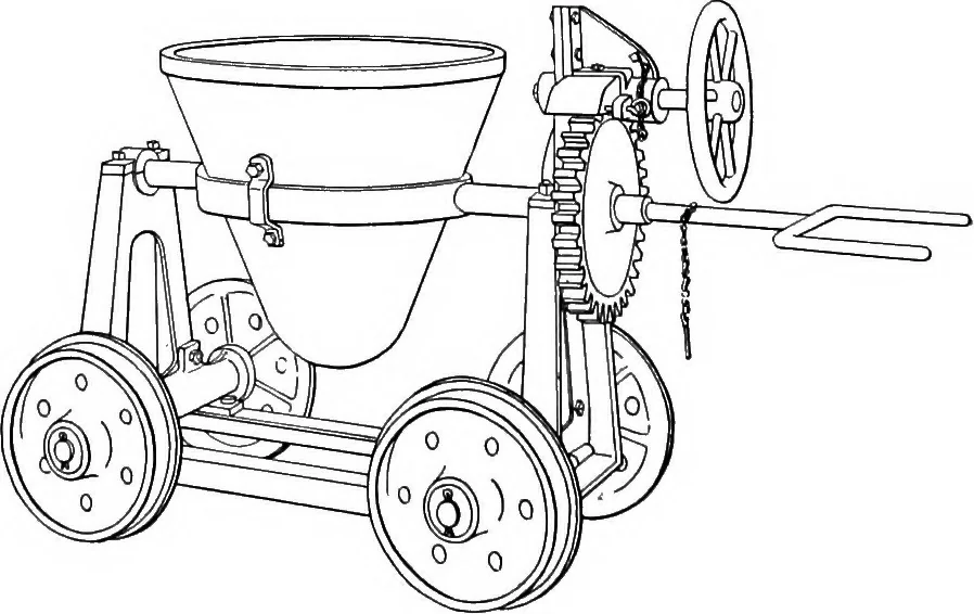 An illustration from Material handling cyclopedia; a reference book covering definitions, descriptions, illustrations and methods of use of material handling machines employed in industry, 1921, leaf 623