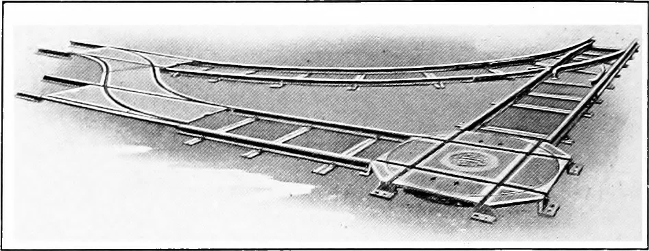 An illustration from Material handling cyclopedia; a reference book covering definitions, descriptions, illustrations and methods of use of material handling machines employed in industry, 1921, leaf 639