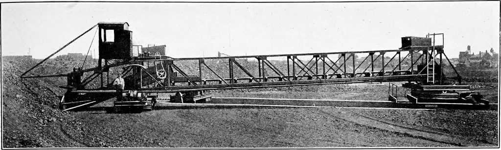 An illustration from Material handling cyclopedia; a reference book covering definitions, descriptions, illustrations and methods of use of material handling machines employed in industry, 1921, leaf 660