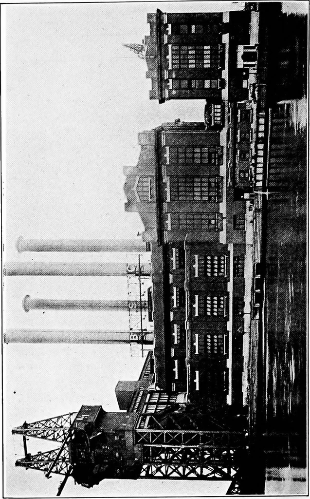 An illustration from Material handling cyclopedia; a reference book covering definitions, descriptions, illustrations and methods of use of material handling machines employed in industry, 1921, leaf 661