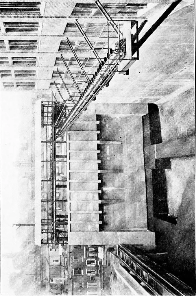 An illustration from Material handling cyclopedia; a reference book covering definitions, descriptions, illustrations and methods of use of material handling machines employed in industry, 1921, leaf 671