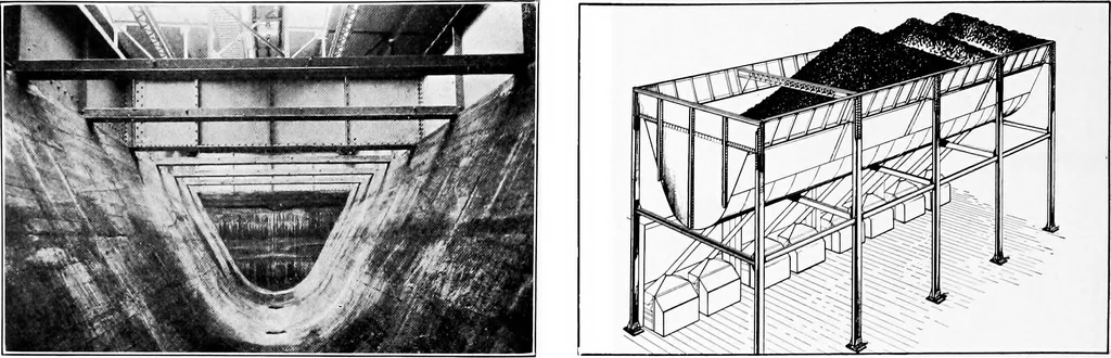 An illustration from Material handling cyclopedia; a reference book covering definitions, descriptions, illustrations and methods of use of material handling machines employed in industry, 1921, leaf 673