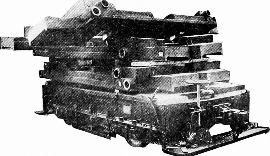 An illustration from Material handling cyclopedia; a reference book covering definitions, descriptions, illustrations and methods of use of material handling machines employed in industry, 1921, leaf 723