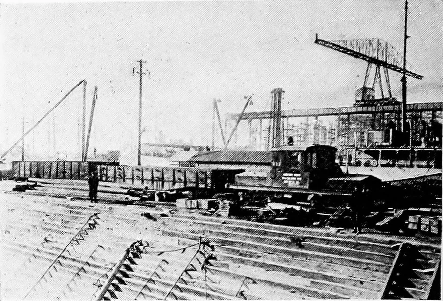 An illustration from Material handling cyclopedia; a reference book covering definitions, descriptions, illustrations and methods of use of material handling machines employed in industry, 1921, leaf 723