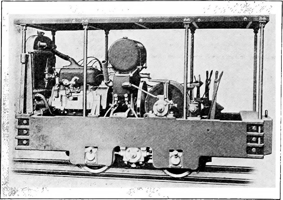 An illustration from Material handling cyclopedia; a reference book covering definitions, descriptions, illustrations and methods of use of material handling machines employed in industry, 1921, leaf 731