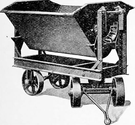 An illustration from Material handling cyclopedia; a reference book covering definitions, descriptions, illustrations and methods of use of material handling machines employed in industry, 1921, leaf 736