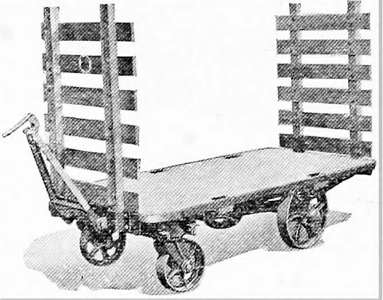 An illustration from Material handling cyclopedia; a reference book covering definitions, descriptions, illustrations and methods of use of material handling machines employed in industry, 1921, leaf 736