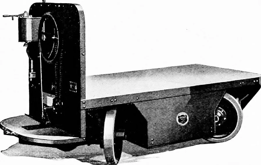 An illustration from Material handling cyclopedia; a reference book covering definitions, descriptions, illustrations and methods of use of material handling machines employed in industry, 1921, leaf 737