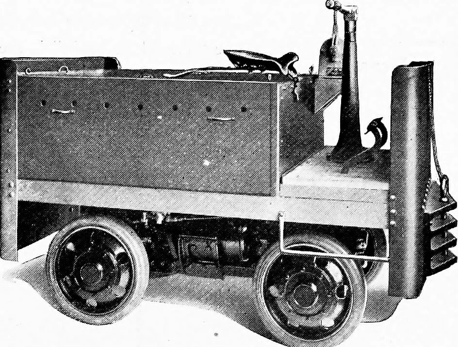 An illustration from Material handling cyclopedia; a reference book covering definitions, descriptions, illustrations and methods of use of material handling machines employed in industry, 1921, leaf 740