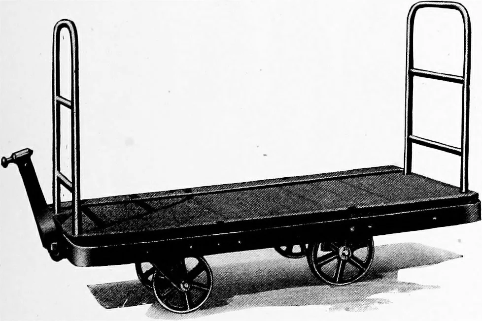 An illustration from Material handling cyclopedia; a reference book covering definitions, descriptions, illustrations and methods of use of material handling machines employed in industry, 1921, leaf 742