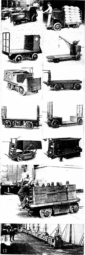 An illustration from Material handling cyclopedia; a reference book covering definitions, descriptions, illustrations and methods of use of material handling machines employed in industry, 1921, leaf 751
